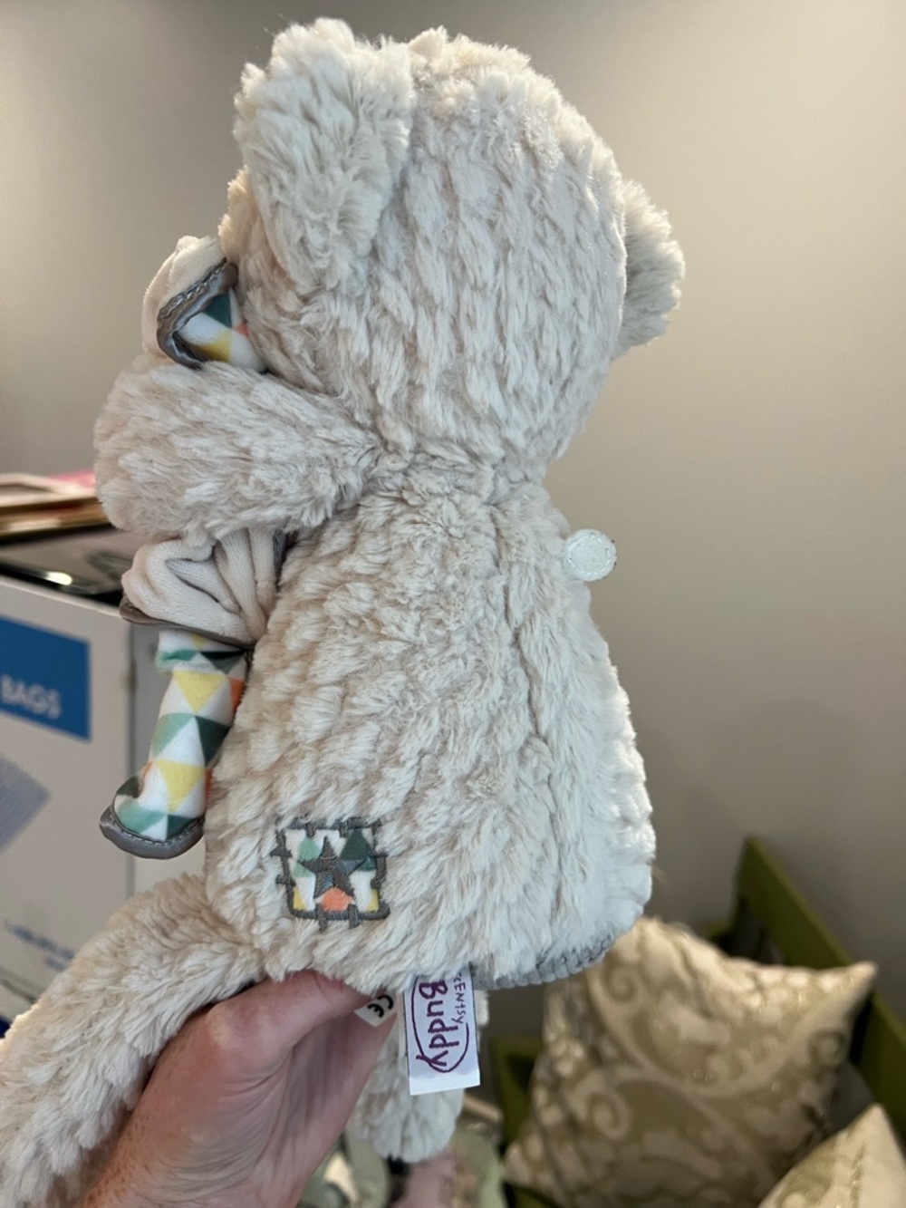 Scentsy Buddy Teddy Bear Stuffed Animal Like New - Picture 3 of 6